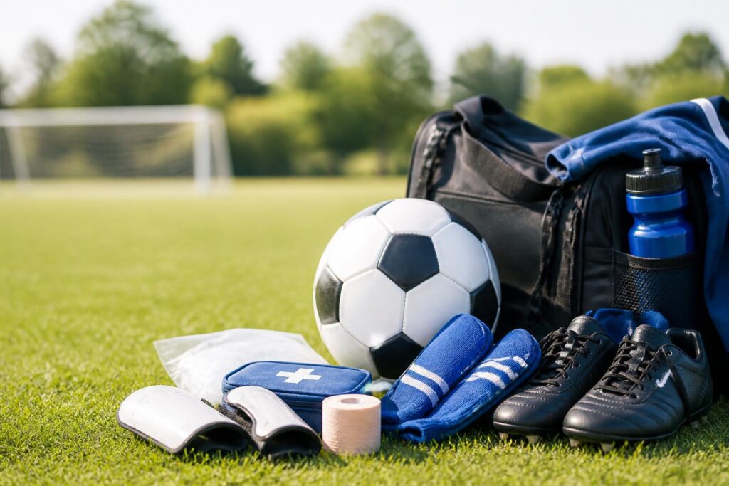サッカーを楽しむための雨の日に必要な子供向け装備は？