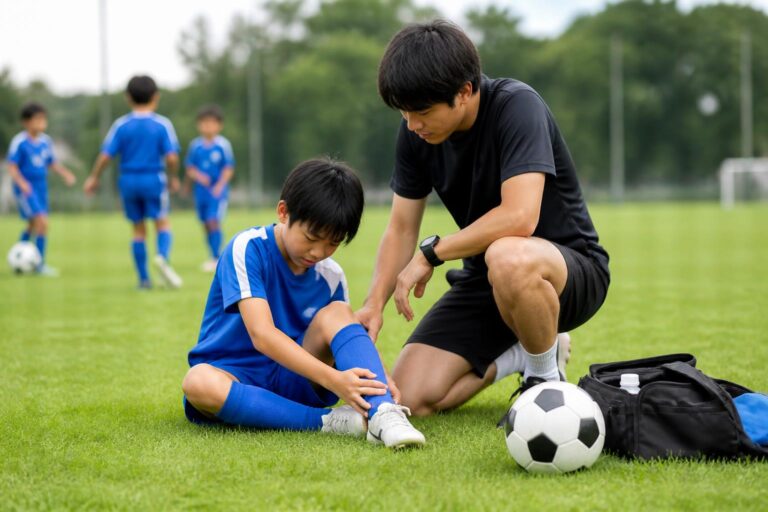 ジュニアサッカーでアイシングは必要？